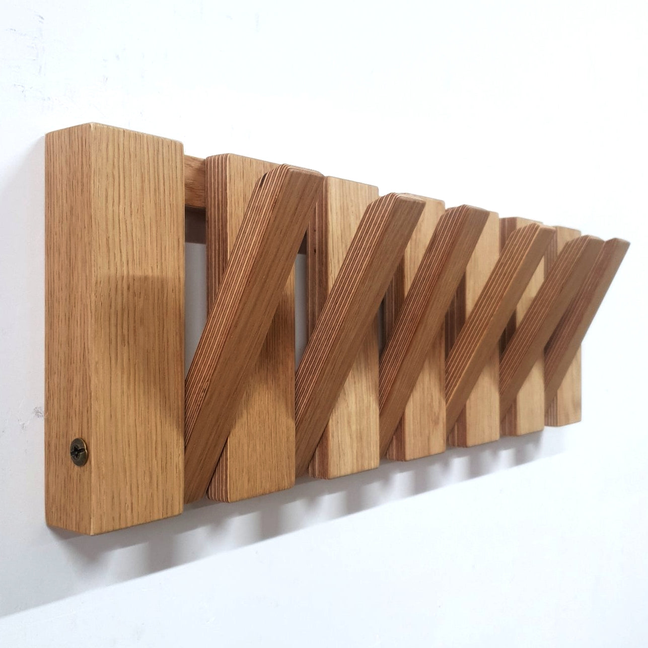 Wall-mounted organizer. plywood.